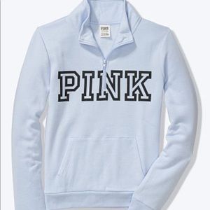 Blue VS PINK half zip